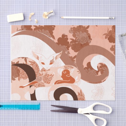 Papier Mousseline Chamalion (Artisanat)