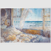 Papier Mousseline Chambre Caravane Vue Découpage (Recto)