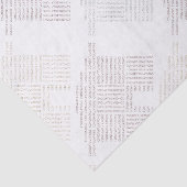 Papier Mousseline Chambre de félicitations (Détail)