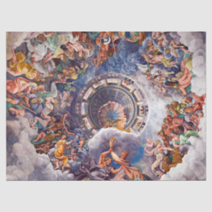 Papier Mousseline Chambre des Géants par Giulio Romano