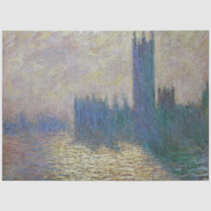 Papier Mousseline Chambres du Parlement (Londres), Monet