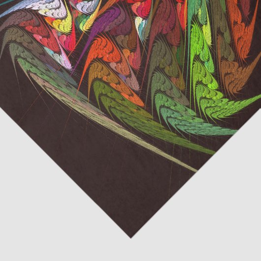 Papier Mousseline Chameleon Art Abstrait (Détail)