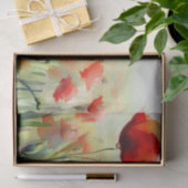 Papier Mousseline Champ d'aquarelle à fleurs (D) (Cadeau)