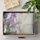 Papier Mousseline Champ d'aquarelle Fleurs-Yarrow (D) (Cadeau)