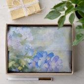 Papier Mousseline Champ de fleurs - Oubliez-moi-non (A) Aquarelle (Cadeau)