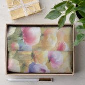 Papier Mousseline Champ de fleurs-Ranunculus (C) Aquarelle (Cadeau)