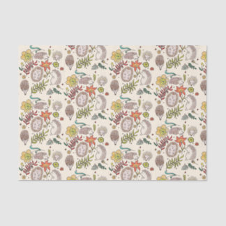 Papier Mousseline Champ de hérisson