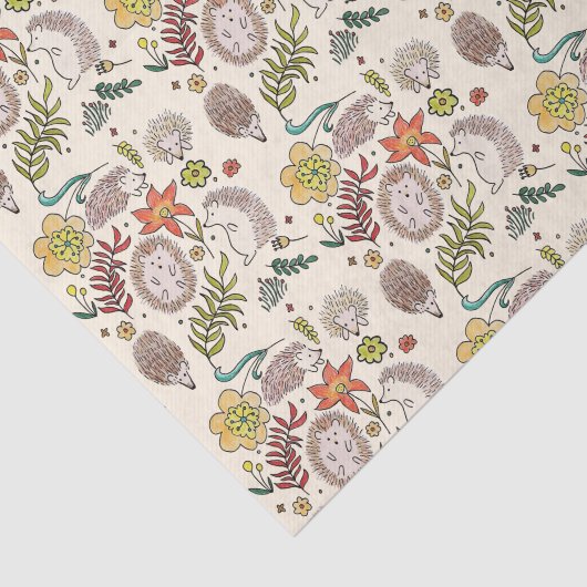 Papier Mousseline Champ de hérisson (Détail)