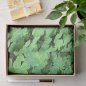 Papier Mousseline champ de papier de tissu de trèfle (Cadeau)