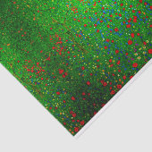 Papier Mousseline Champ de pavot Gustav Klimt (Détail)