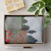 Papier Mousseline Champ de pavot, Monet (Cadeau)