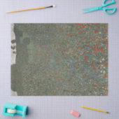 Papier Mousseline Champ de pavot par Gustav Klimt (Artisanat)