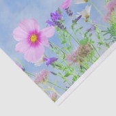 Papier Mousseline Champ des fleurs (Détail)