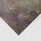 Papier Mousseline Champ Fleur sauvage de Cheval Blanc Découpage (Détail)