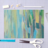 Papier Mousseline Champ fragmenté I (Artisanat)