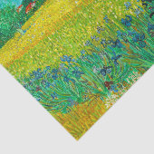 Papier Mousseline Champ Van Gogh avec Irises près d'Arles (Détail)