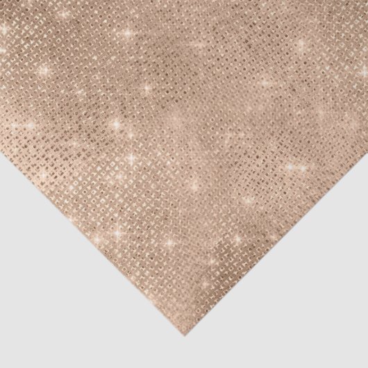 Papier Mousseline Champagne Glitz (Détail)