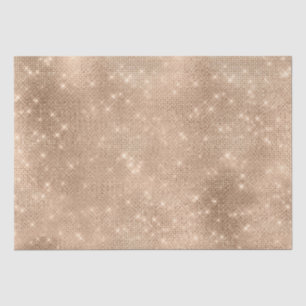 Papier Mousseline Champagne Glitz