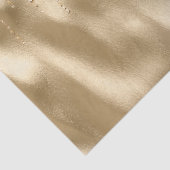 Papier Mousseline Champagne Gold Glam Sparkle Strings Mariage (Détail)
