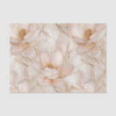 Papier Mousseline Champagne Magnolias Découpage Papier papier (Recto)