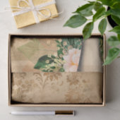 Papier Mousseline Champignon vintage (Cadeau)