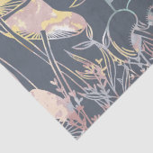 Papier Mousseline Champignons aquarelles (Détail)