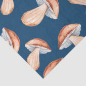 Papier Mousseline Champignons bleus (Détail)