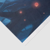 Papier Mousseline Champignons en forêt 3 papier décolpage (Détail)