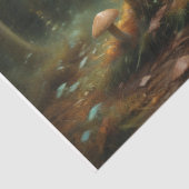 Papier Mousseline Champignons forestiers enchantés #1 Découpage (Détail)