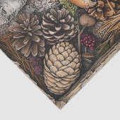 Papier Mousseline Champignons Goblincore cuisine Nature Découpage (Détail)