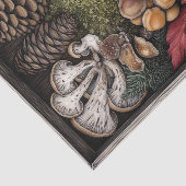 Papier Mousseline Champignons Goblincore Witchy Nature Découpage Tis (Détail)