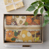 Papier Mousseline Champignons Whimsical Imaginaire d'automne (Cadeau)