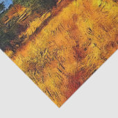 Papier Mousseline Champs agricoles d'automne décolpage Papier papier (Détail)