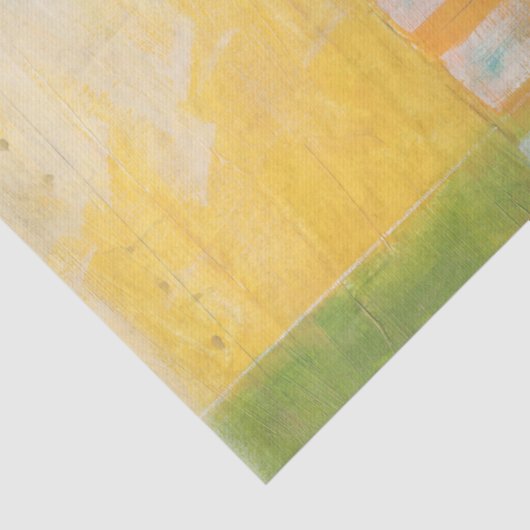 Papier Mousseline Champs Citrus I (Détail)