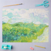 Papier Mousseline Champs de blé vert, Van Gogh (Artisanat)