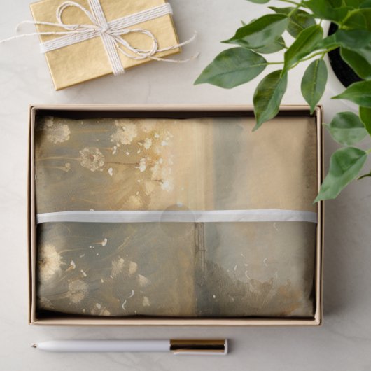 Papier Mousseline Champs de Dandelion (Cadeau)