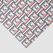 Papier Mousseline Channel Funky Pixel Art (Détail)