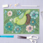 Papier Mousseline Chanson Du Printemps (Artisanat)