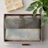 Papier Mousseline Chant de cochon dans la page de découpage de pluie (Cadeau)