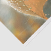 Papier Mousseline Chant de cochon dans la page de découpage de pluie (Détail)