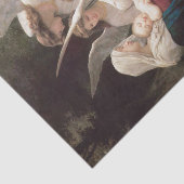 Papier Mousseline Chant des Anges (1881) par Bouguereau (Détail)