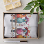 Papier Mousseline Chanter le long du Tissu (Cadeau)