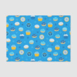 Papier Mousseline Chanukah étoile juive Cupcakes bleu<br><div class="desc">Papier mouchoir Chanukah amusant pour les enfants ou les cadeaux pour adultes. Mélangez et appariez avec notre autre collection d'enveloppes-cadeaux Chanukah.</div>