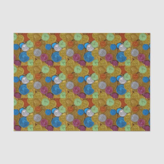 Papier Mousseline Chanukah Gelt (Recto)