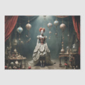 Papier Mousseline Chaos théâtral de l'Absurde - Découpage" (Recto)