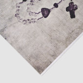 Papier Mousseline Chapelet catholique (Détail)