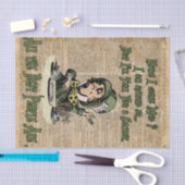 Papier Mousseline Chapelier fou, Alice au pays des merveilles, art (Artisanat)