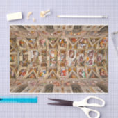 Papier Mousseline Chapelle Sixtine Plafond par Michel-Ange (Artisanat)