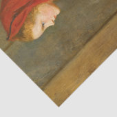 Papier Mousseline Chaperon rouge (par John Everett Millais) (Détail)