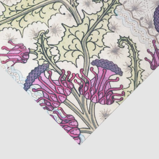 Papier Mousseline Chardon Art déco (Détail)